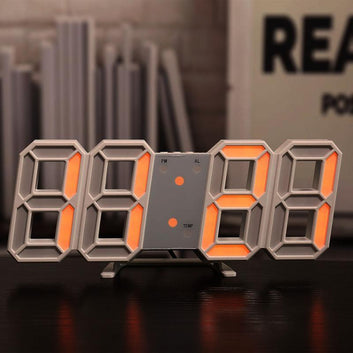 3D Digital Wall Clock