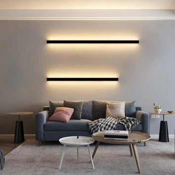 LED Slotted-free Simple Strip In-line Wall Lamp